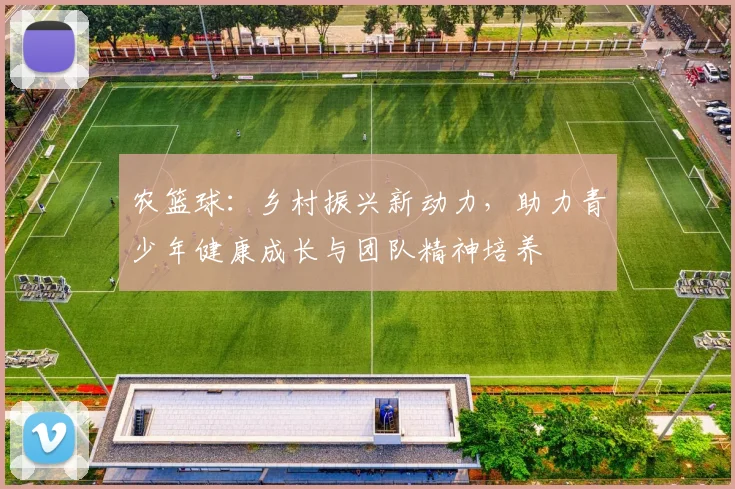 农篮球：乡村振兴新动力，助力青少年健康成长与团队精神培养